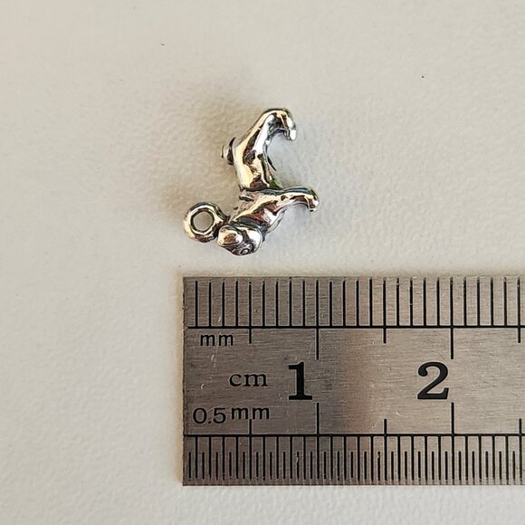 925 Sterling Silver Pug Charm - Picture 3 of 3